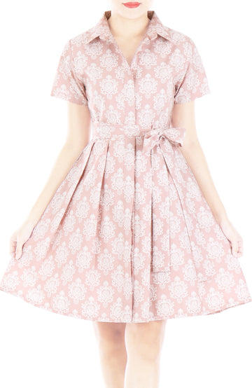 French Sovereign Anna Shirtdress